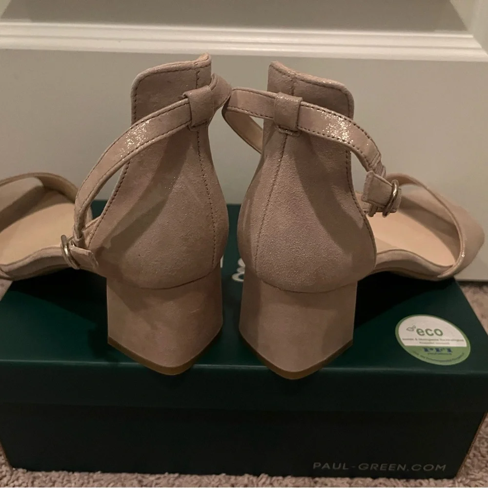 Paul Green “Barbie” Sandal – Metallic Suede – Size 8.5 – SOLD OUT – Brand New - Picture 10 of 11